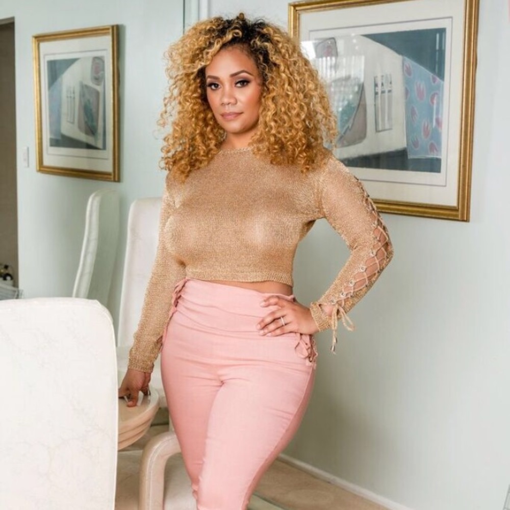 Too good for you cropped sweater
